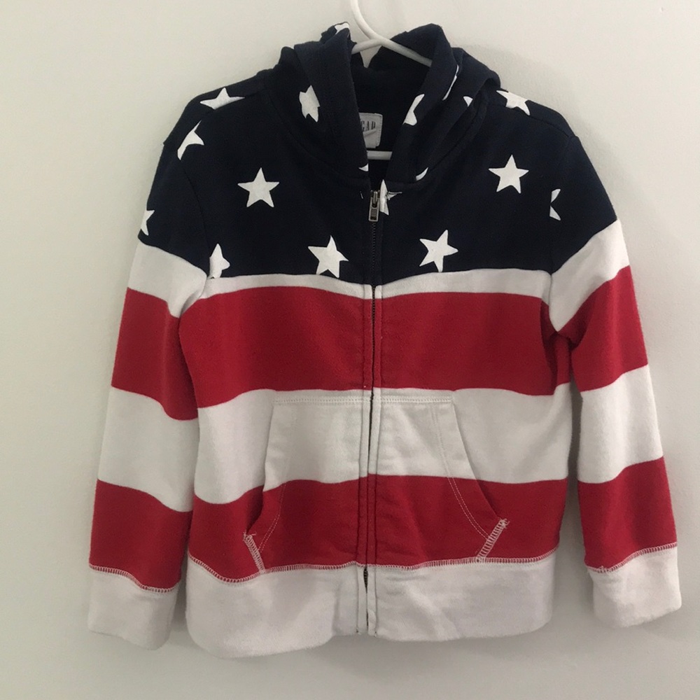 Gap Kids Americana Zip Up Hoodie